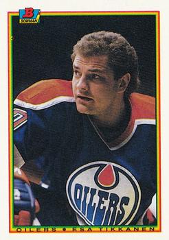 1990-91 Bowman #194 Esa Tikkanen Front