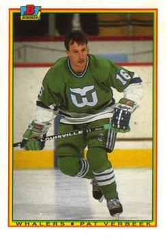 1990-91 Bowman #257 Pat Verbeek Front