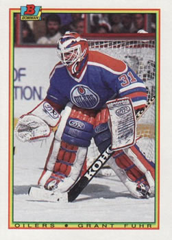 1990-91 Bowman #189 Grant Fuhr Front