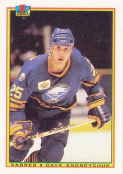 1990-91 Bowman #246 Dave Andreychuk Front