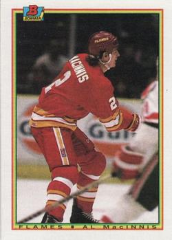 1990-91 Bowman #93 Al MacInnis Front