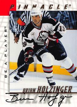 1997-98 Pinnacle Be a Player - Autographs #34 Brian Holzinger Front