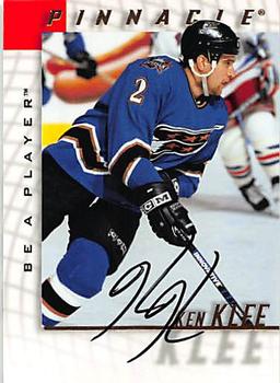 1997-98 Pinnacle Be a Player - Autographs #91 Ken Klee Front