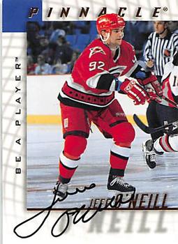 1997-98 Pinnacle Be a Player - Autographs #130 Jeff O'Neill Front