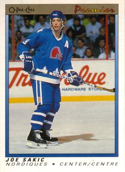 1990-91 O-Pee-Chee Premier #102 Joe Sakic Front