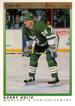 1990-91 O-Pee-Chee Premier #43 Bobby Holik Front