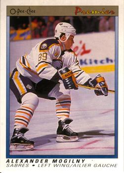 1990-91 O-Pee-Chee Premier #75 Alexander Mogilny Front