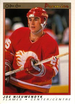 1990-91 O-Pee-Chee Premier #84 Joe Nieuwendyk Front