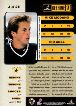 1997-98 Pinnacle Beehive - Beehive Team #3 Mike Modano Back