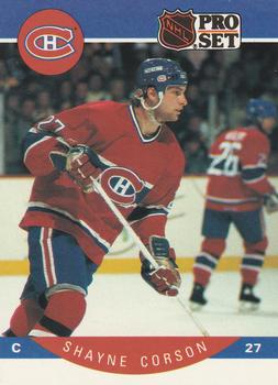 1990-91 Pro Set #148 Shayne Corson Front