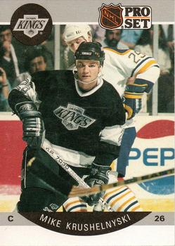 1990-91 Pro Set #121 Mike Krushelnyski Front