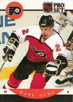 1990-91 Pro Set #217 Mark Howe Front