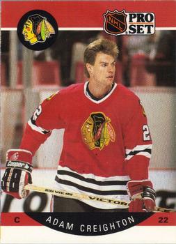 1990-91 Pro Set #50 Adam Creighton Front