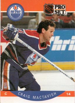 1990-91 Pro Set #90 Craig MacTavish Front