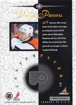 1997-98 Pinnacle Mint Collection - Silver Team #30 Vaclav Prospal Back