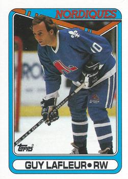 1990-91 Topps #142 Guy Lafleur Front