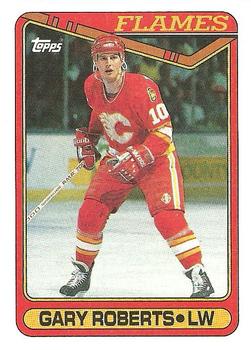 1990-91 Topps #161 Gary Roberts Front