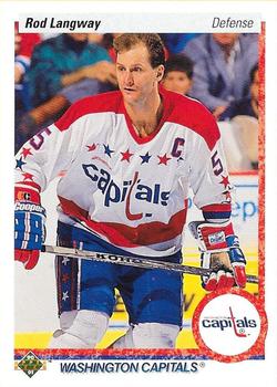 1990-91 Upper Deck #57 Rod Langway Front