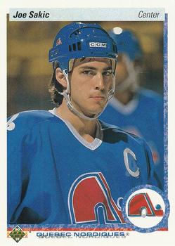 1990-91 Upper Deck #164 Joe Sakic Front