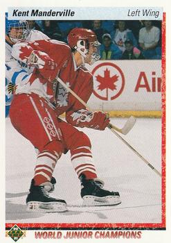 1990-91 Upper Deck #465 Kent Manderville Front