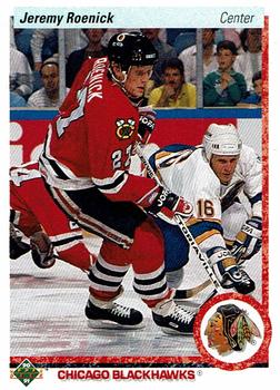 1990-91 Upper Deck #63 Jeremy Roenick Front
