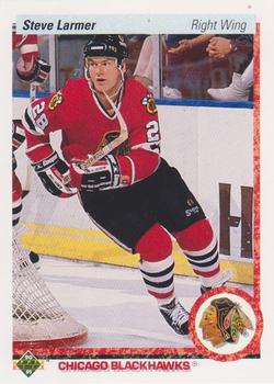 1990-91 Upper Deck #242 Steve Larmer Front