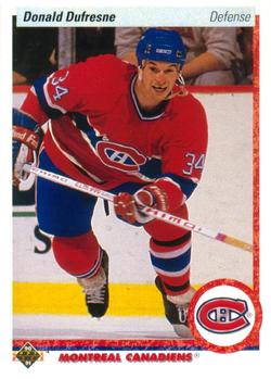 1990-91 Upper Deck #332 Donald Dufresne Front