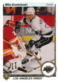 1990-91 Upper Deck #394 Mike Krushelnyski Front