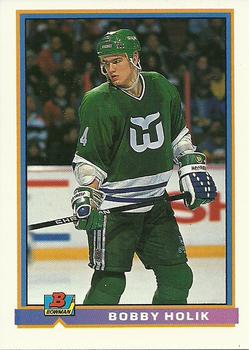 1991-92 Bowman #18 Bobby Holik Front