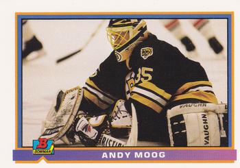 1991-92 Bowman #361 Andy Moog Front