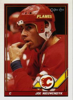 1991-92 O-Pee-Chee #223 Joe Nieuwendyk Front