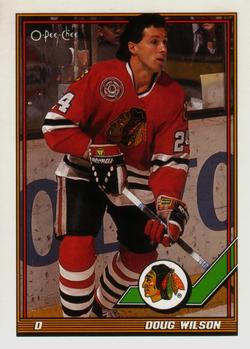 1991-92 O-Pee-Chee #49 Doug Wilson Front