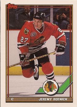 1991-92 Topps #106 Jeremy Roenick Front