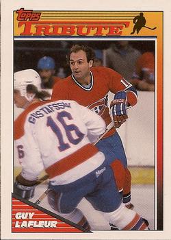 1991-92 Topps #1 Guy Lafleur Front