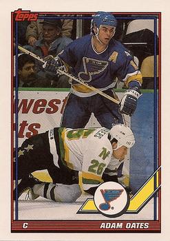 1991-92 Topps #448 Adam Oates Front