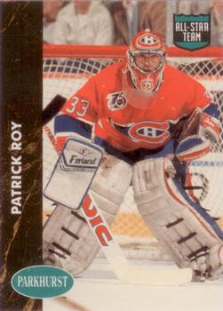 1991-92 Parkhurst #470 Patrick Roy Front