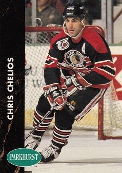 1991-92 Parkhurst #32 Chris Chelios Front