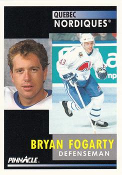 1991-92 Pinnacle #59 Bryan Fogarty Front