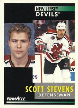 1991-92 Pinnacle #81 Scott Stevens Front