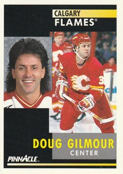 1991-92 Pinnacle #92 Doug Gilmour Front