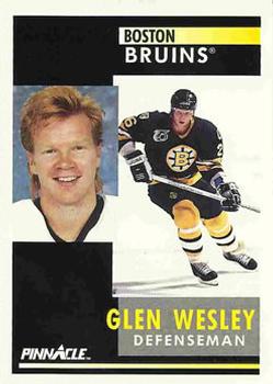 1991-92 Pinnacle #112 Glen Wesley Front