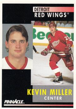 1991-92 Pinnacle #133 Kevin Miller Front