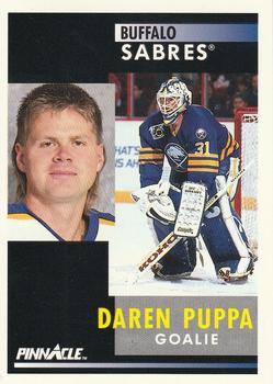 1991-92 Pinnacle #137 Daren Puppa Front