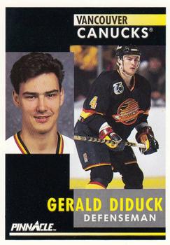 1991-92 Pinnacle #211 Gerald Diduck Front