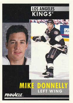 1991-92 Pinnacle #299 Mike Donnelly Front