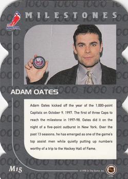 1998-99 Be a Player - All-Star Milestones #M15 Adam Oates Back