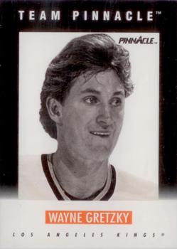 1991-92 Pinnacle - Team Pinnacle #B11 Wayne Gretzky Front