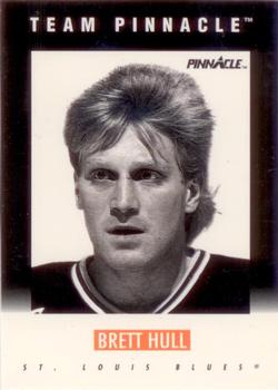 1991-92 Pinnacle - Team Pinnacle #B12 Brett Hull Front