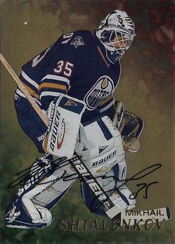 1998-99 Be a Player - Autographs Gold #204 Mikhail Shtalenkov Front