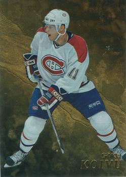 1998-99 Be a Player - Gold #218 Saku Koivu Front